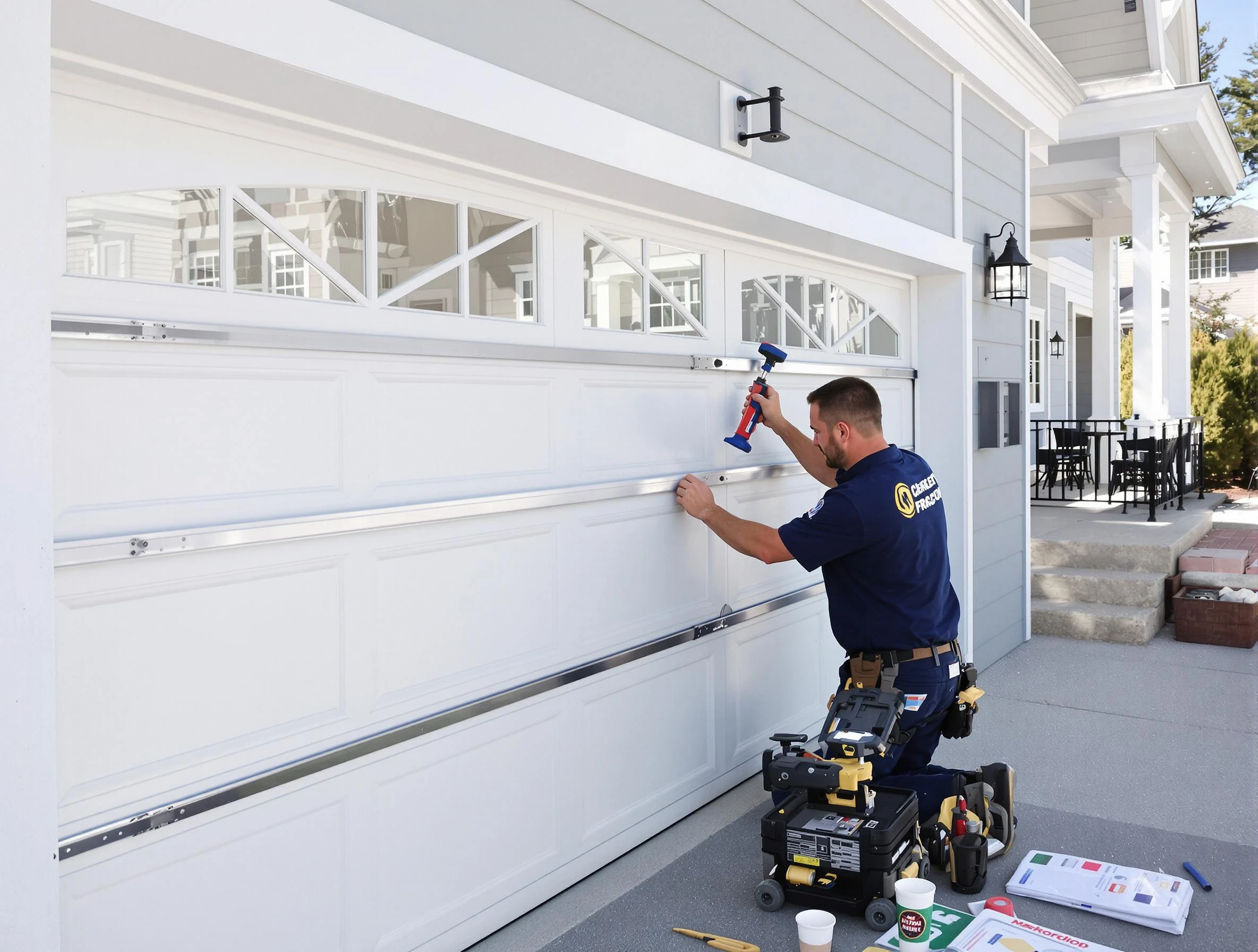 Professional garage door installation by Madison Garage Door Repair in Madison