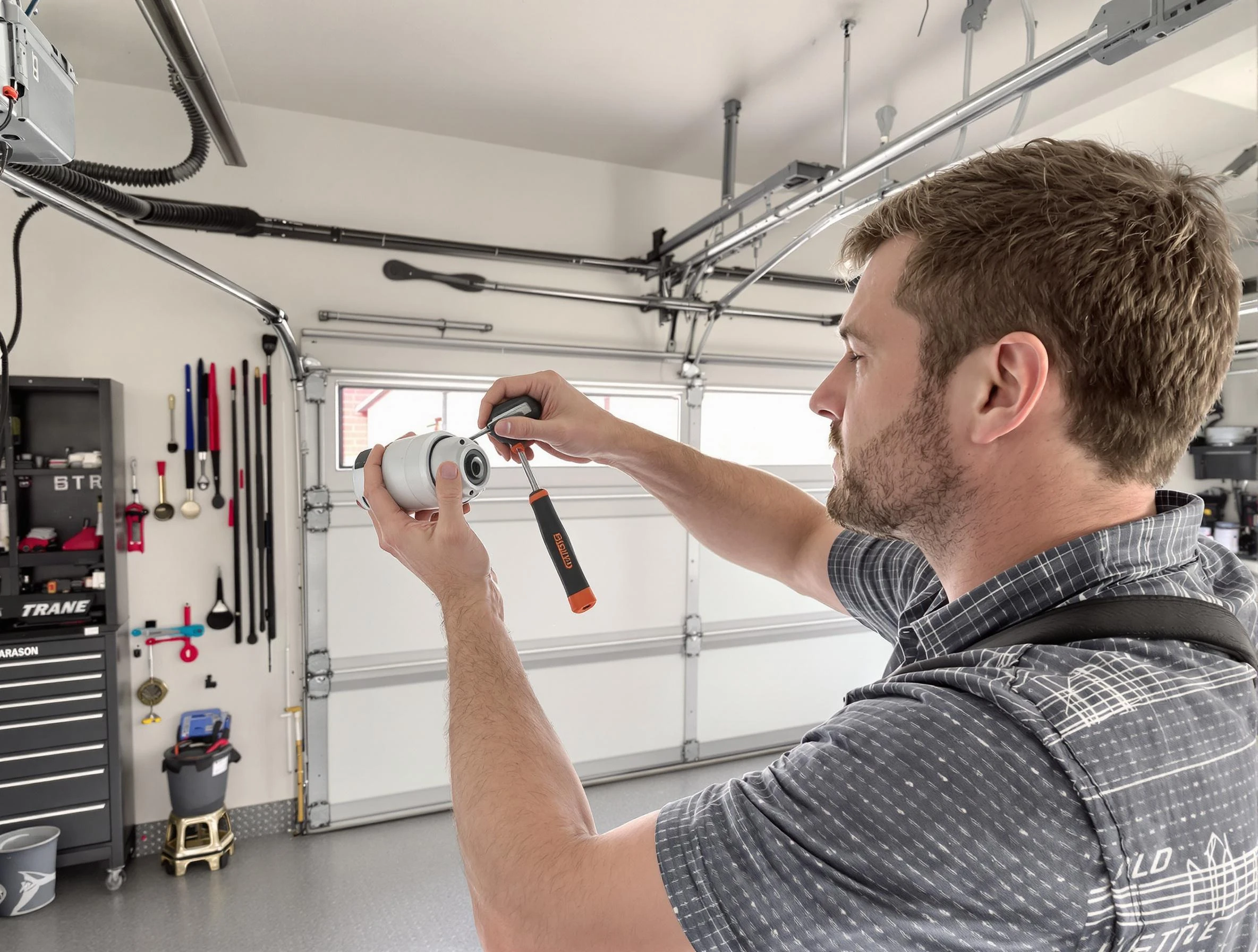 Garage door opener repair service by Madison Garage Door Repair in Madison